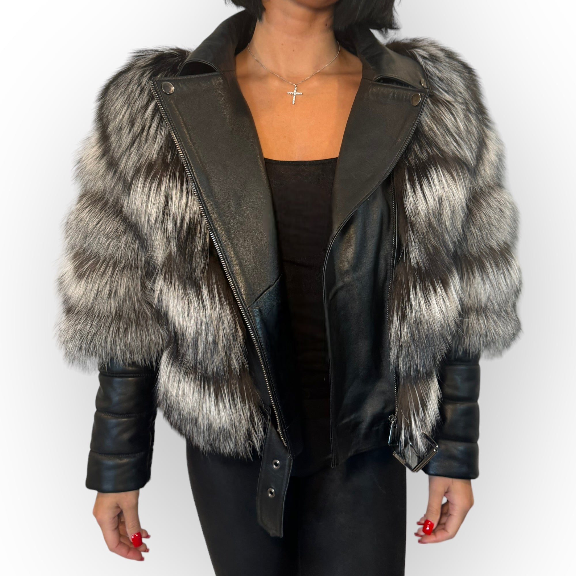 BIKER LEATHER JACKET