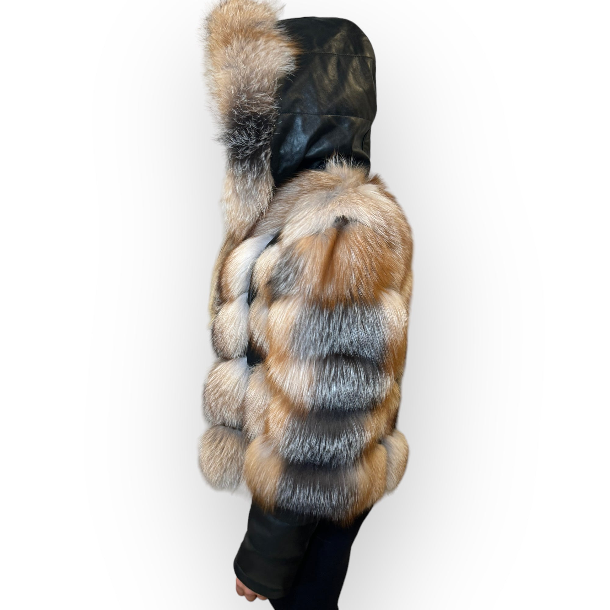 LEATHER FOX JACKET